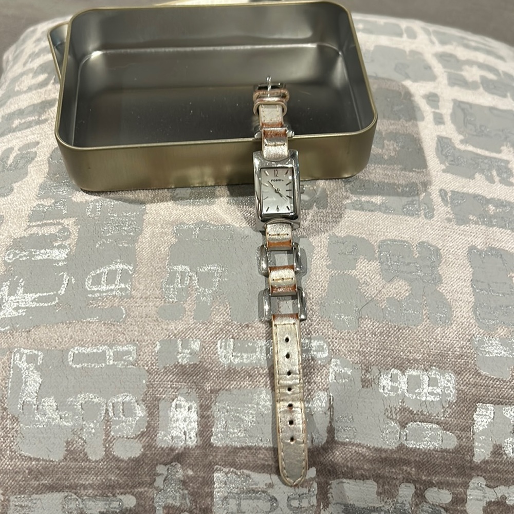 Fossil Stainless Steel Silver Watch